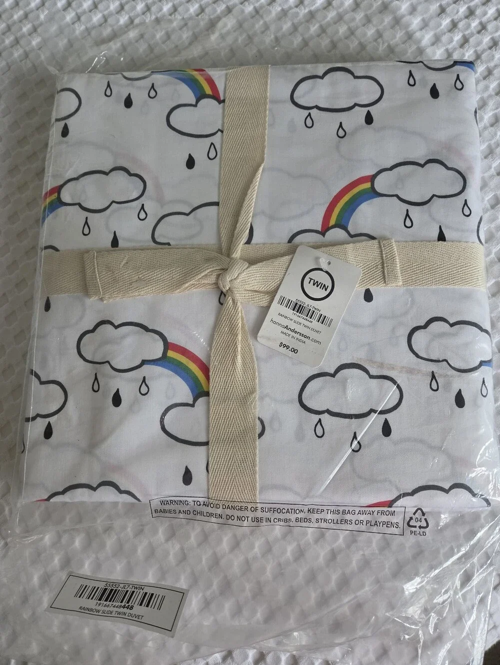 Hanna Andersson Rainbow Duvet Cover